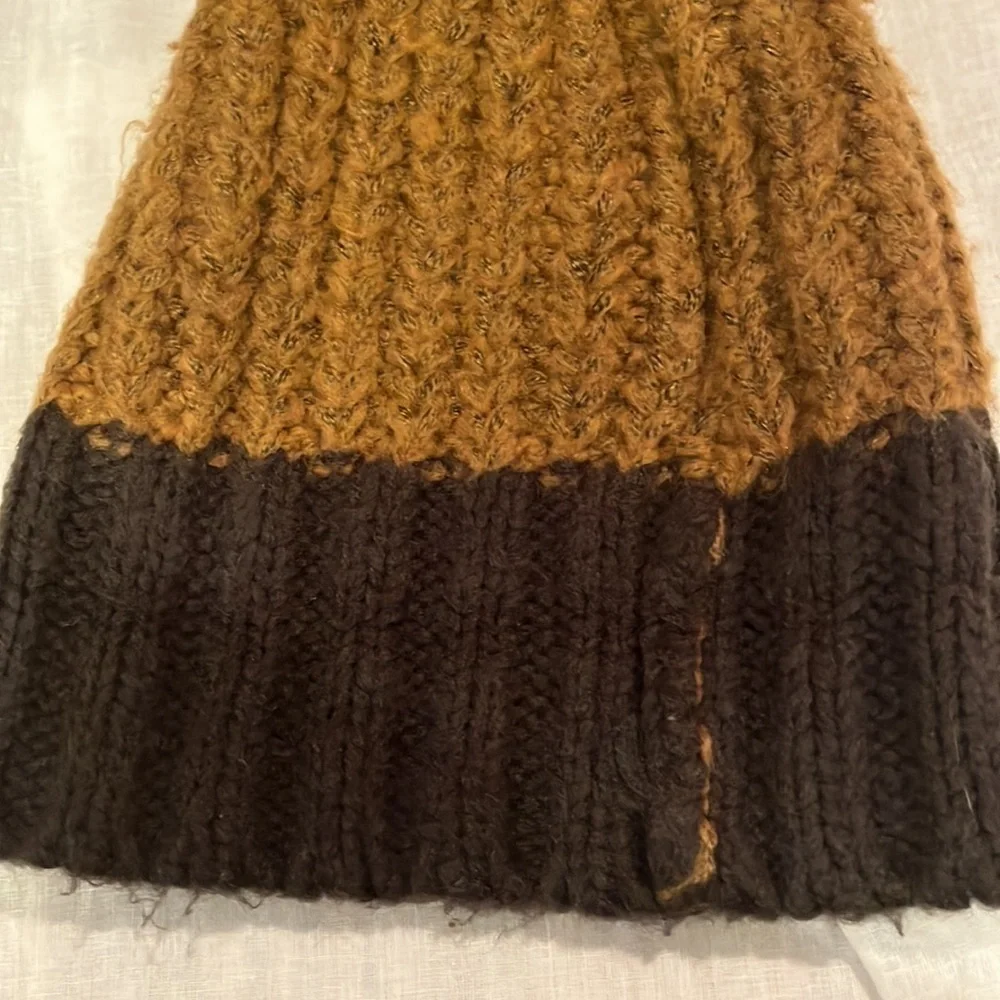 IRuyi beanie rust & brown/ one size
